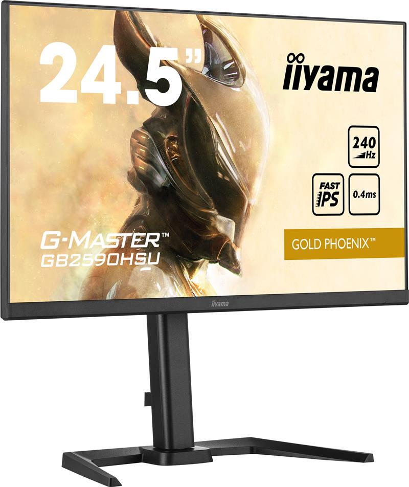 iiyama G-MASTER GB2590HSU-B5 computer monitor 62,2 cm (24.5"") 1920 x 1080 Pixels Full HD LCD Zwart