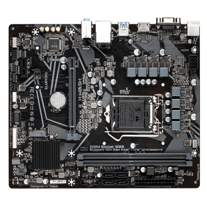 Gigabyte H510M H  M-ATX Intel H510 LGA 1200 M.2 HDMI VGA