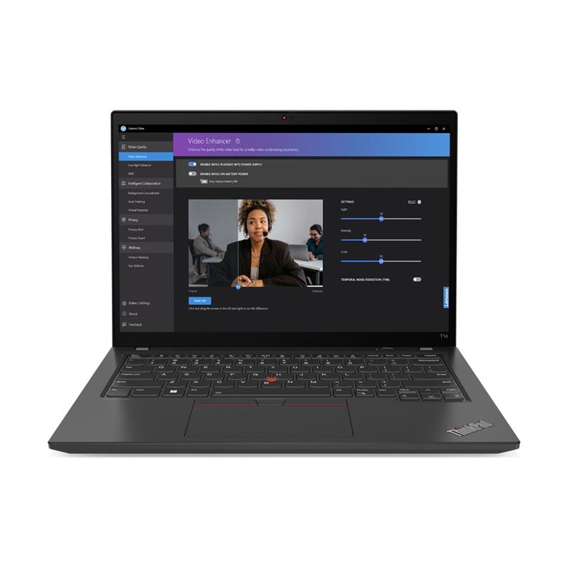 Lenovo ThinkPad T14 i5-1335U Notebook 35,6 cm (14"") WUXGA Intel® Core™ i5 16 GB DDR5-SDRAM 512 GB SSD Wi-Fi 6E (802.11ax) Windows 11 Pro Zwart