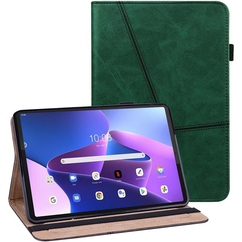 Lenovo Tab M10 Plus Gen 3 Business Folio Case PU Leather - Green