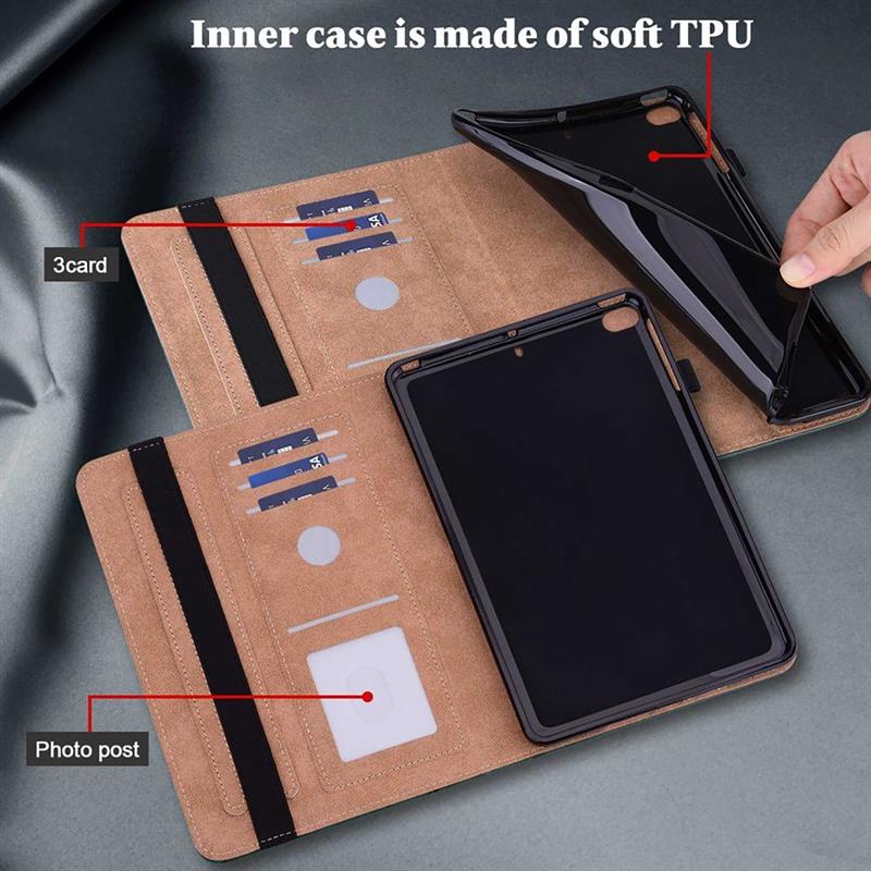 Lenovo Tab M10 Plus Gen 3 Business Folio Case PU Leather - Green