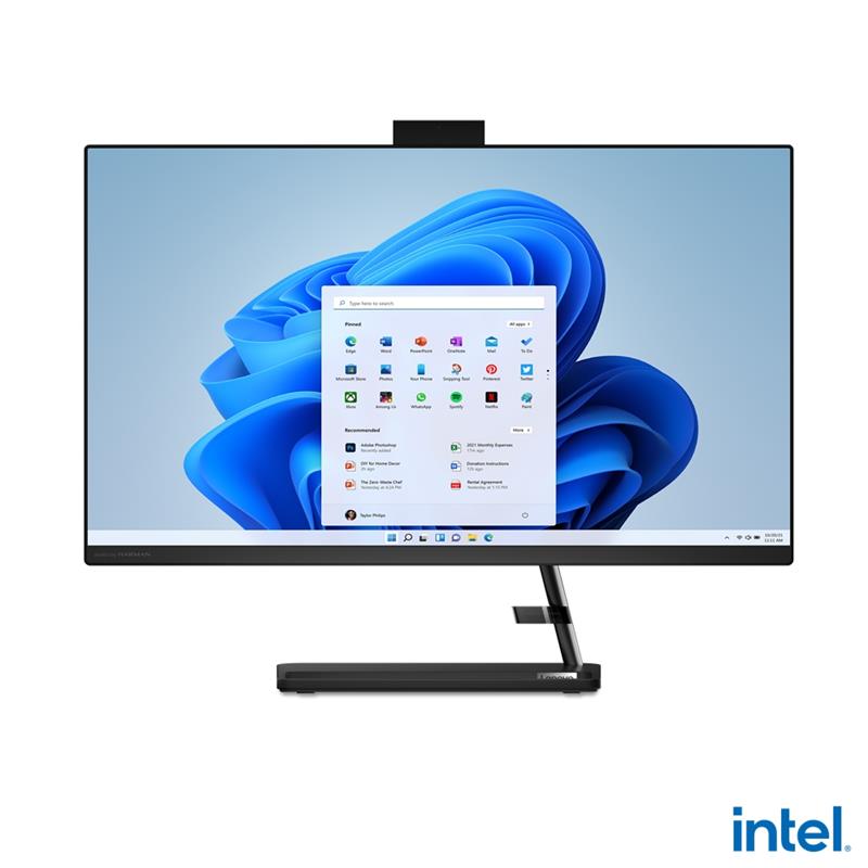 Lenovo IdeaCentre AIO 3 27IAP7 Intel® Core™ i5 68,6 cm (27"") 1920 x 1080 Pixels 16 GB DDR4-SDRAM 512 GB SSD Alles-in-één-pc Windows 11 Home Wi-Fi 6 (