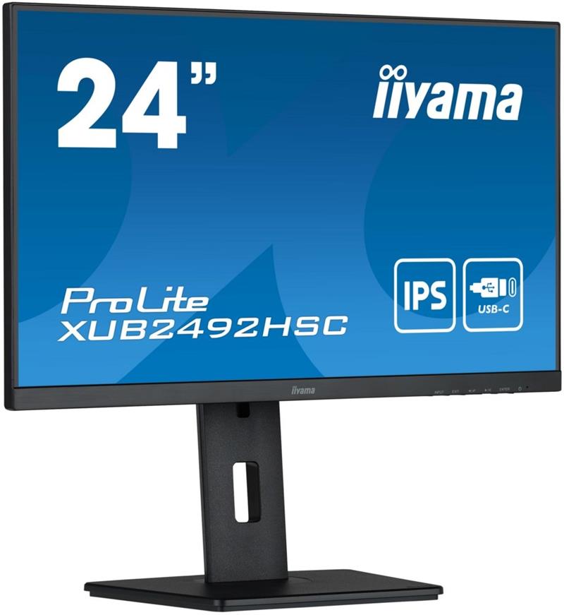 iiyama ProLite XUB2492HSC-B5 LED display 61 cm (24"") 1920 x 1080 Pixels Full HD Zwart