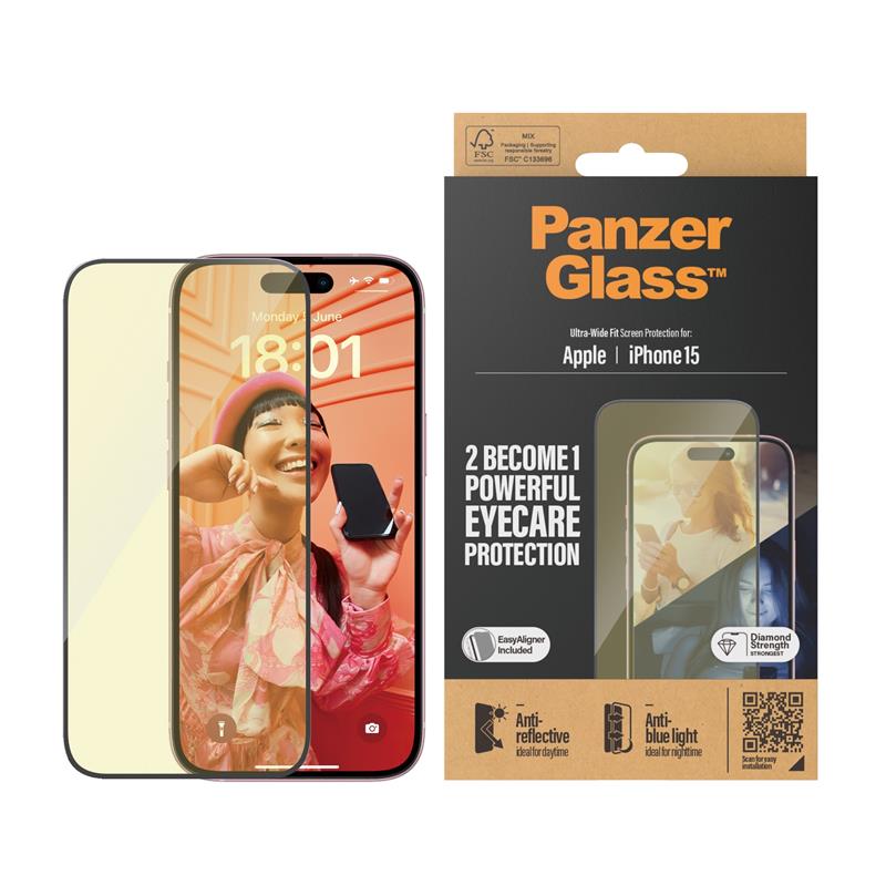 PanzerGlass UWF Anti Reflective & Bluelight Doorzichtige schermbeschermer Apple 1 stuk(s)
