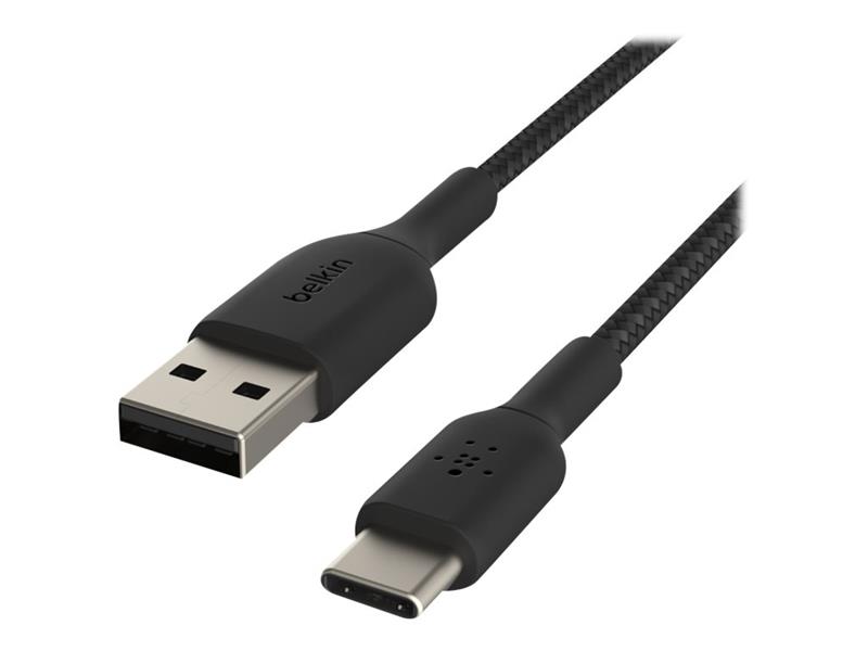 Belkin CAB002BT2MBK USB-kabel 2 m USB A USB C Zwart