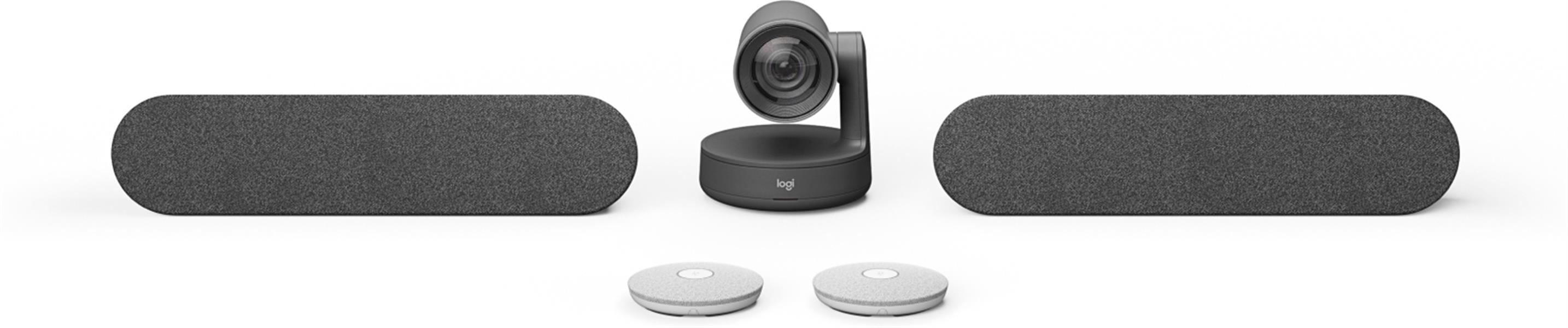 Logitech Rally Plus video conferencing systeem 16 persoon/personen Ethernet LAN Videovergaderingssysteem voor groepen