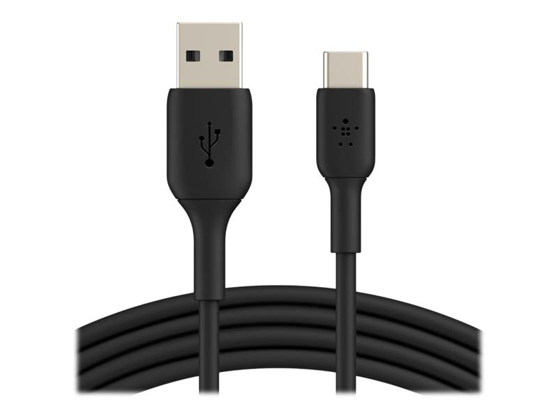 Belkin CAB001BT2MBK USB-kabel 2 m USB A USB C Zwart