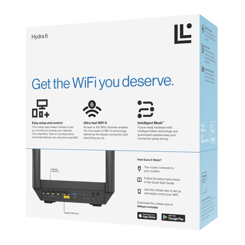 LINKSYS Veyron Dual-Band Mesh Wi-Fi 6