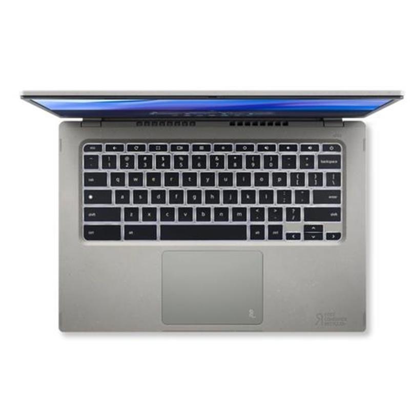 Acer Chromebook Vero 514 CBV514-1H-32HZ i3-1215U 35,6 cm (14"") Full HD Intel® Core™ i3 8 GB LPDDR4x-SDRAM 128 GB SSD Wi-Fi 6 (802.11ax) ChromeOS Grij