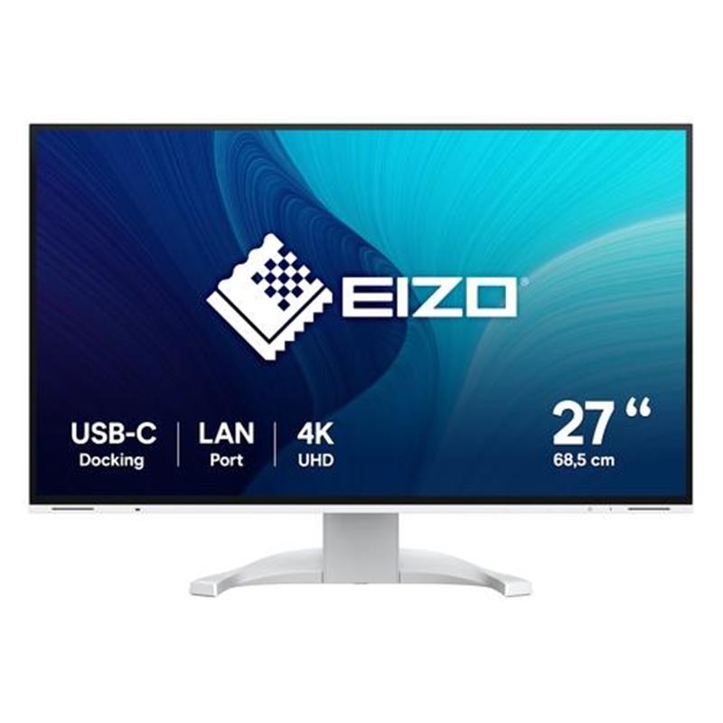 EIZO FlexScan EV2740X-WT computer monitor 68,6 cm (27"") 3840 x 2160 Pixels 4K Ultra HD LCD Wit