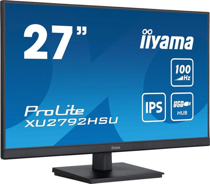 iiyama ProLite computer monitor 68,6 cm (27"") 1920 x 1080 Pixels Full HD LED Zwart