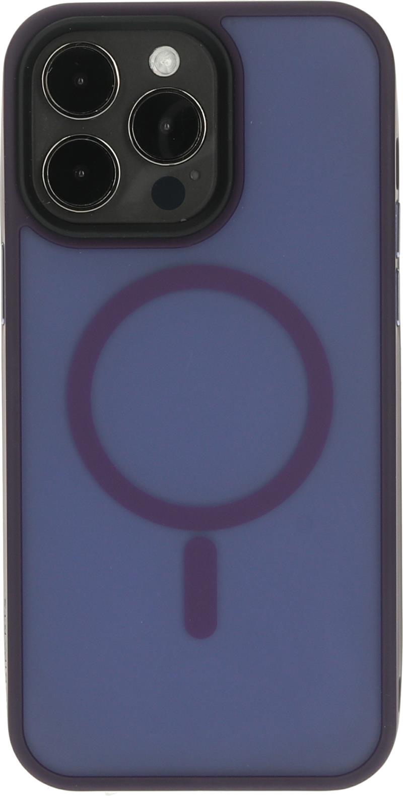 Mobiparts Hardcover Apple iPhone 15 Pro Max Satin Purple (Magsafe Compatible)