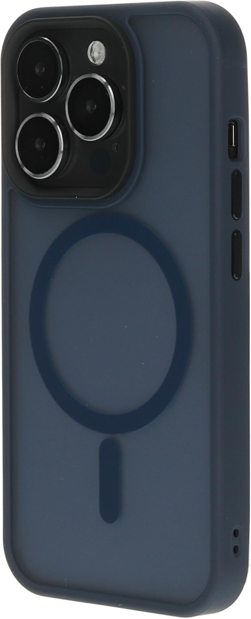 Mobiparts Hardcover Apple iPhone 15 Pro Satin Blue (Magsafe Compatible)