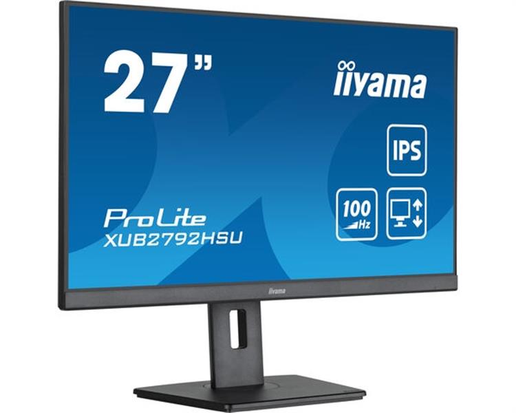 iiyama XUB2792HSU-B6 computer monitor 68,6 cm (27"") 1920 x 1080 Pixels Full HD LED Zwart