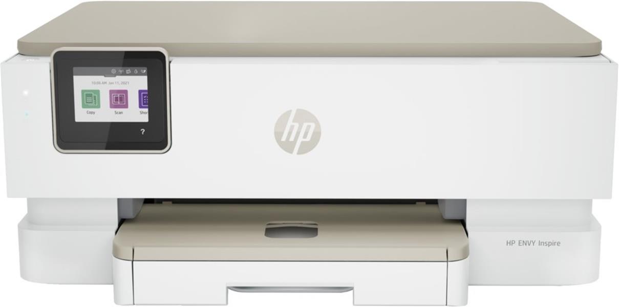 HP ENVY HP Inspire 7220e All-in-One printer, Kleur, Printer voor Home, Printen, kopiëren, scannen, Draadloos, HP+, Geschikt voor HP Instant Ink, Scan 