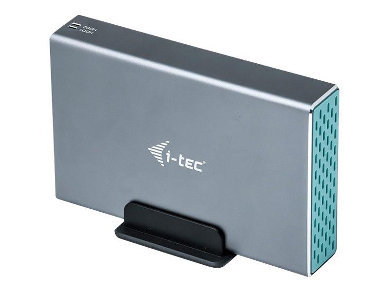 i-tec CAMYSAFEDUAL25 behuizing voor opslagstations HDD-/SSD-behuizing Grijs 2.5""