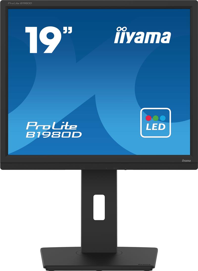 iiyama ProLite B1980D-B5 computer monitor 48,3 cm (19"") 1280 x 1024 Pixels SXGA LCD Zwart