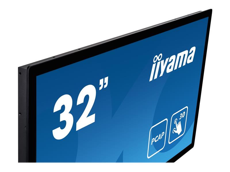 iiyama ProLite TF3215MC-B1AG touch screen-monitor 81,3 cm (32"") 1920 x 1080 Pixels Zwart Single-touch Kiosk