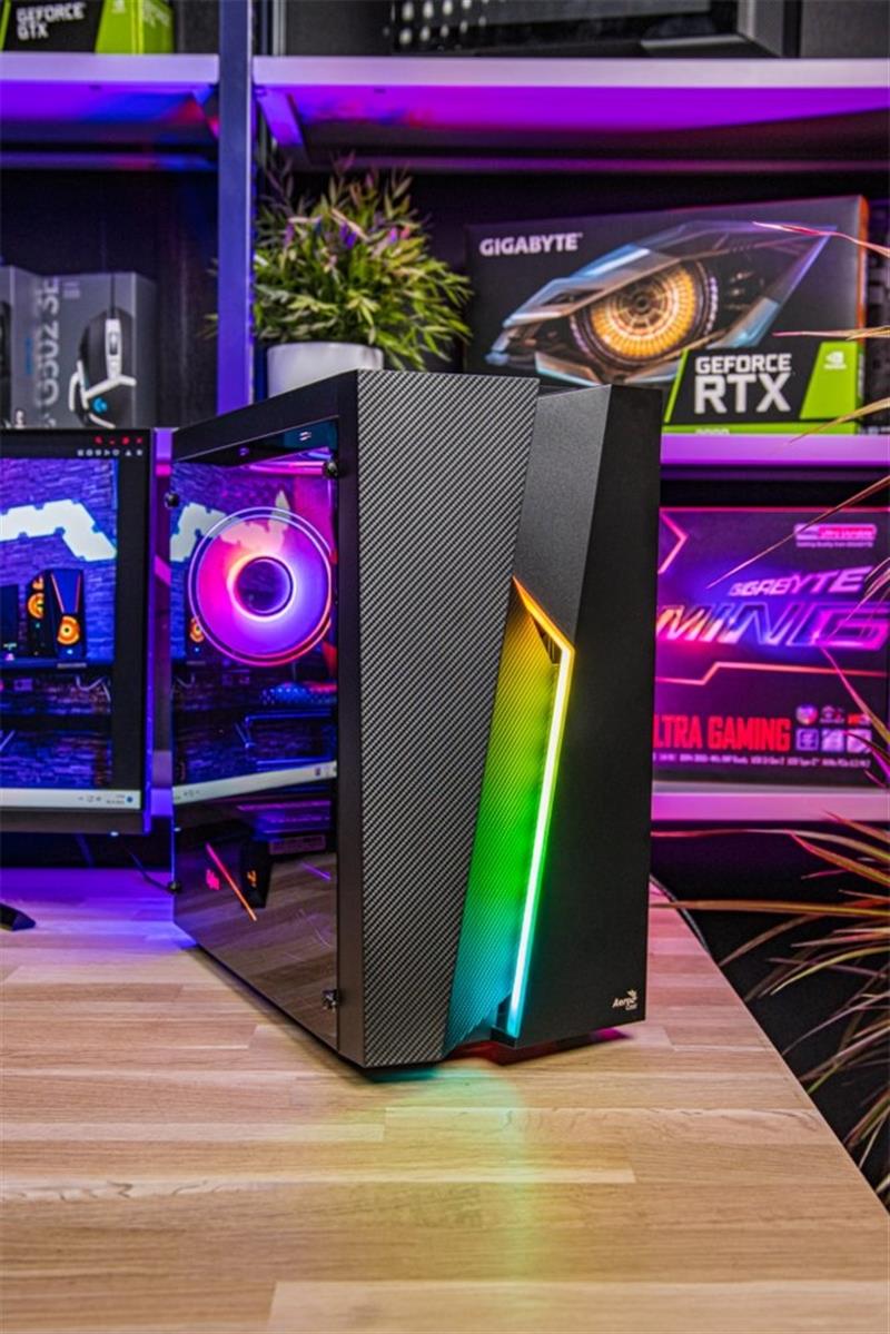 DESK. RGB GOLD 6450 4.1GHZ / 8GB RGB / 512GB 4 X ARGB 120M / W11 REFURBISHED