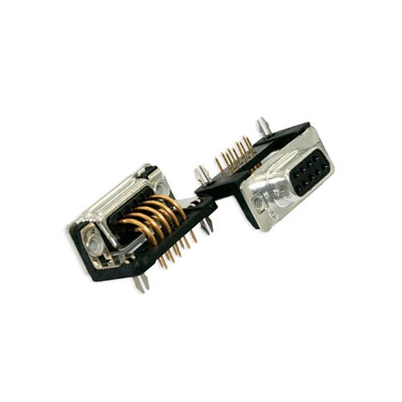 CONEC 9 polige D-sub female PCB connector
