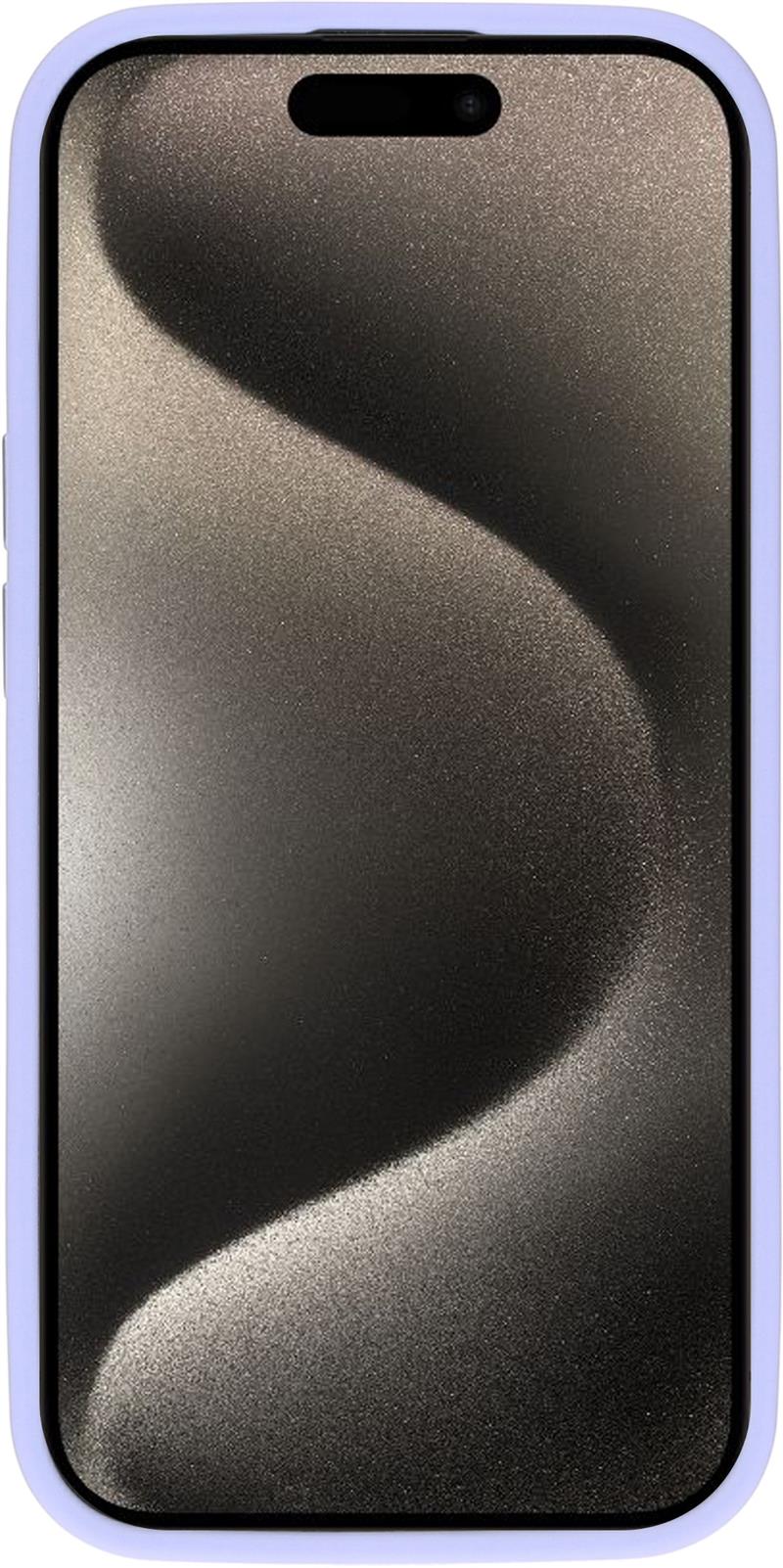 Mobiparts Hardcover Apple iPhone 15 Pro Satin Lila (Magsafe Compatible)