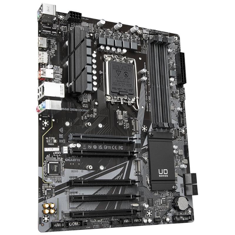 Gigabyte B660 DS3H DDR4 moederbord Intel B660 LGA 1700 ATX