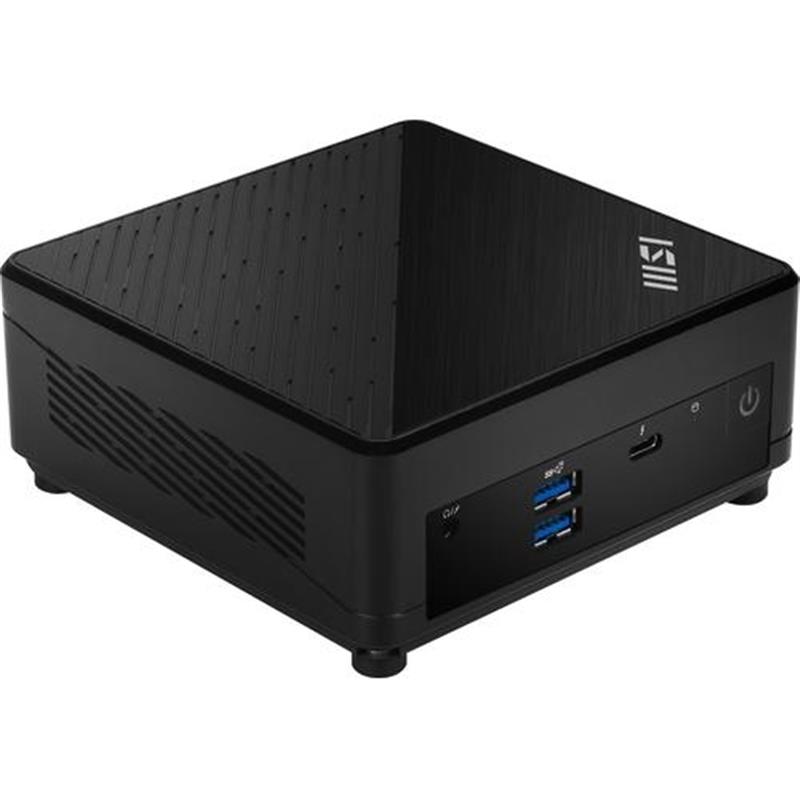 MSI Cubi 5 12M-002EU i5-1235U mini PC Intel® Core™ i5 8 GB DDR4-SDRAM 512 GB SSD Windows 11 Pro Zwart