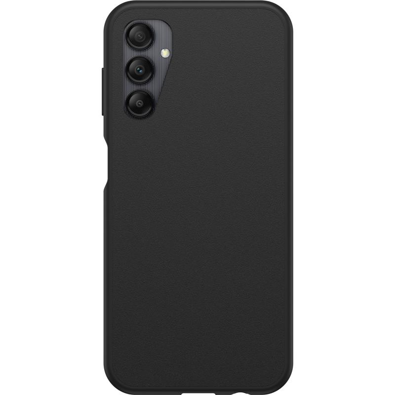 OtterBox React-hoesje voor Galaxy A14, schokbestendig, valbestendig, ultradun, beschermende, getest volgens militaire standaard, Antimicrobieel, Zwart