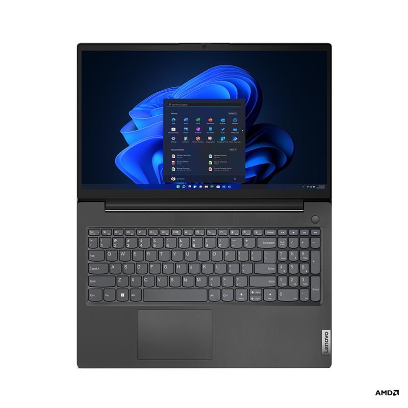 Lenovo V V15 7520U Notebook 39,6 cm (15.6"") Full HD AMD Ryzen™ 5 16 GB LPDDR5-SDRAM 512 GB SSD Wi-Fi 5 (802.11ac) Windows 11 Pro Zwart
