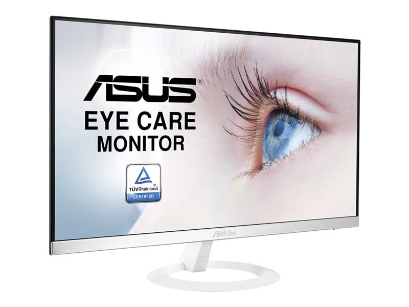 ASUS VZ249HE-W computer monitor 60,5 cm (23.8"") 1920 x 1080 Pixels Full HD LED Flat Mat Zwart, Wit
