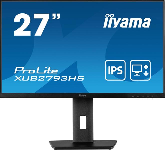 iiyama ProLite XUB2793HS-B5 LED display 68,6 cm (27"") 1920 x 1080 Pixels Full HD Zwart