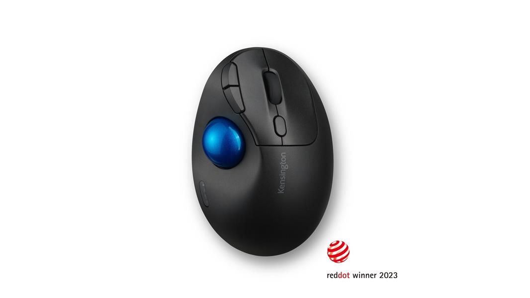 Kensington Pro Fit Ergo TB450 muis Rechtshandig RF-draadloos + Bluetooth Trackball 1600 DPI