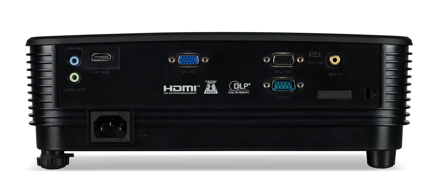 Acer X1329WHP beamer/projector Projector met normale projectieafstand 4800 ANSI lumens DLP WXGA (1280x800) Zwart