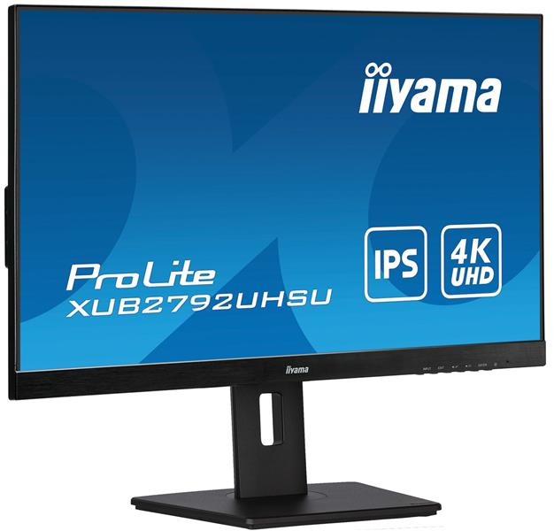 iiyama ProLite XUB2792UHSU-B5 computer monitor 68,6 cm (27"") 3840 x 2160 Pixels 4K Ultra HD LED Zwart