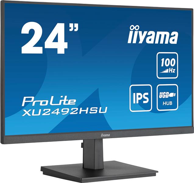 iiyama ProLite computer monitor 60,5 cm (23.8"") 1920 x 1080 Pixels Full HD LED Zwart