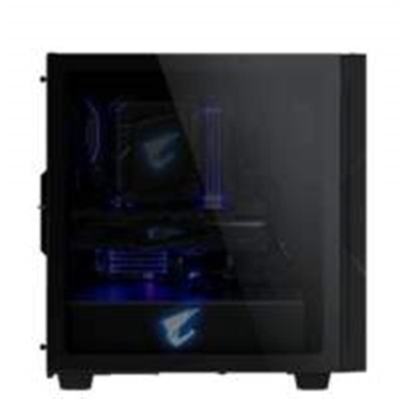 Gigabyte AORUS C300 GLASS Midi-Toren Zwart