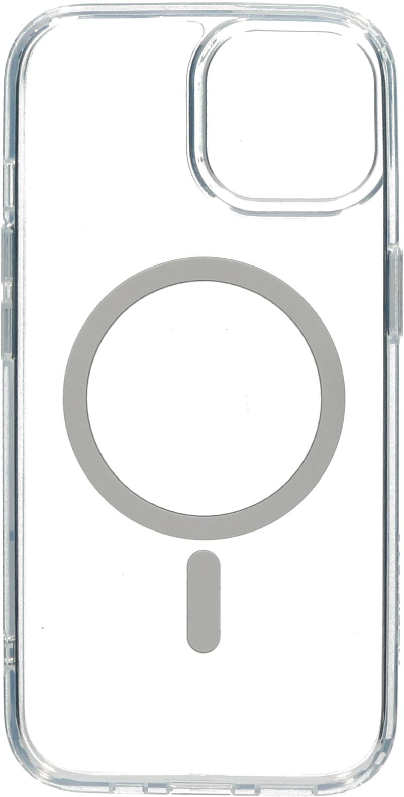 Mobiparts Hardcover Apple iPhone 15 Clear (Magsafe Compatible)