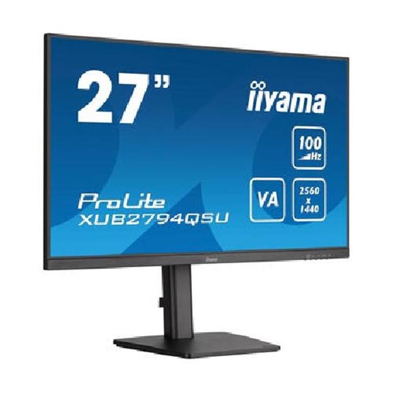iiyama ProLite XUB2794QSU-B6 27""W LCD Business WQHD VA computer monitor 68,6 cm (27"")