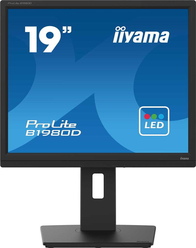 iiyama ProLite B1980D-B5 computer monitor 48,3 cm (19"") 1280 x 1024 Pixels SXGA LCD Zwart