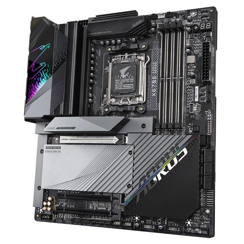 Gigabyte X670E AORUS MASTER (REV. 1.0) moederbord AMD X670 Socket AM5 ATX