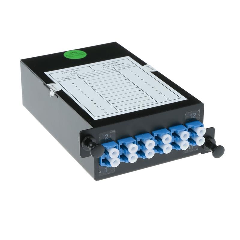 ACT Fanout cassette 12 fibers MTP -MPO Low Loss OS2