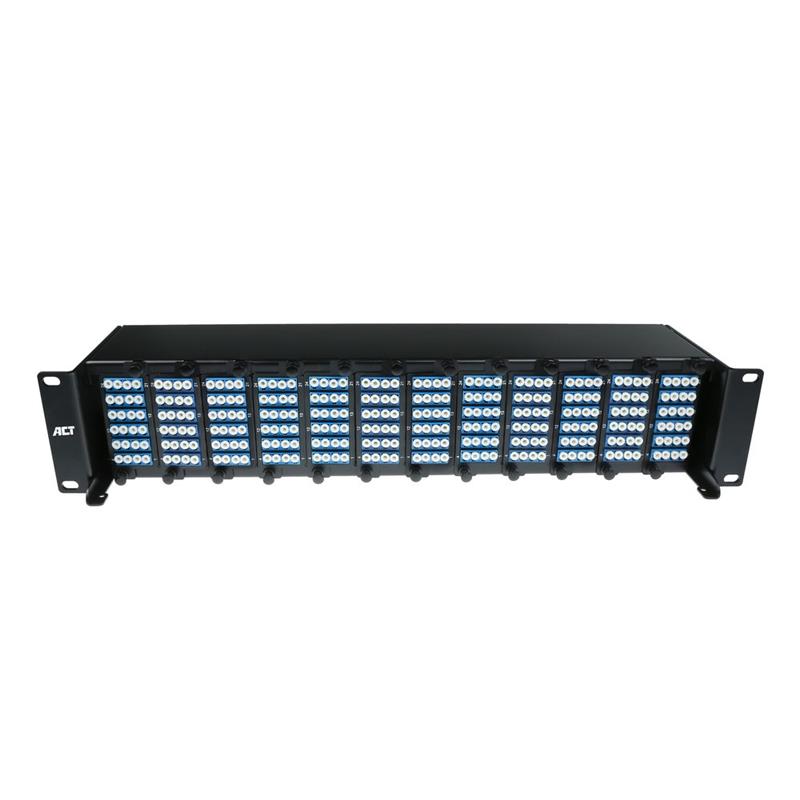 ACT Multifunctioneel HD fiber paneel 2HE 12 uitsparingen