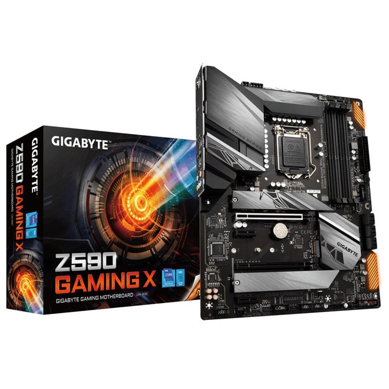 Gigabyte Z590 GAMING X moederbord Intel Z590 Express LGA 1200 ATX