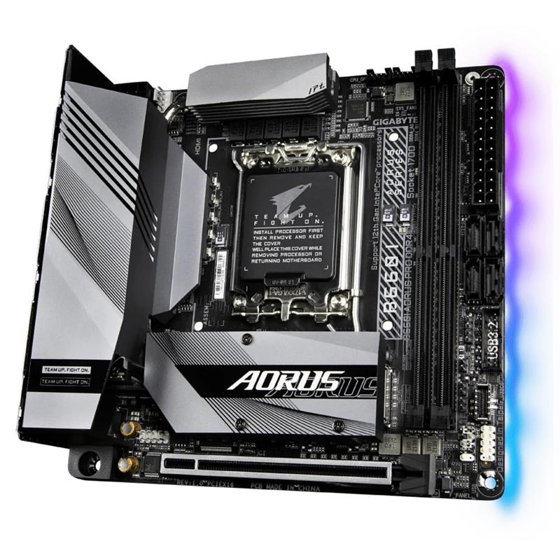 Gigabyte B660I AORUS PRO DDR4 moederbord Intel B660 LGA 1700 mini ITX