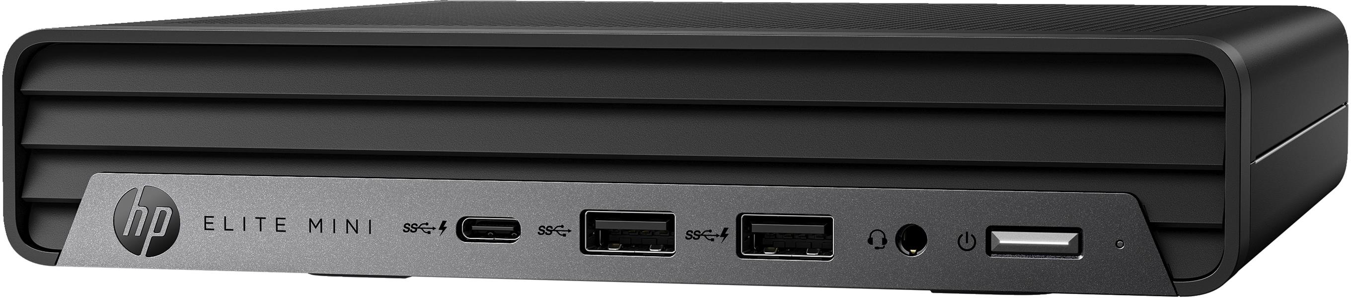 HP Elite Mini 800 G9 Intel® Core™ i7 i7-13700 16 GB DDR5-SDRAM 512 GB SSD Windows 11 Pro Mini PC Zwart