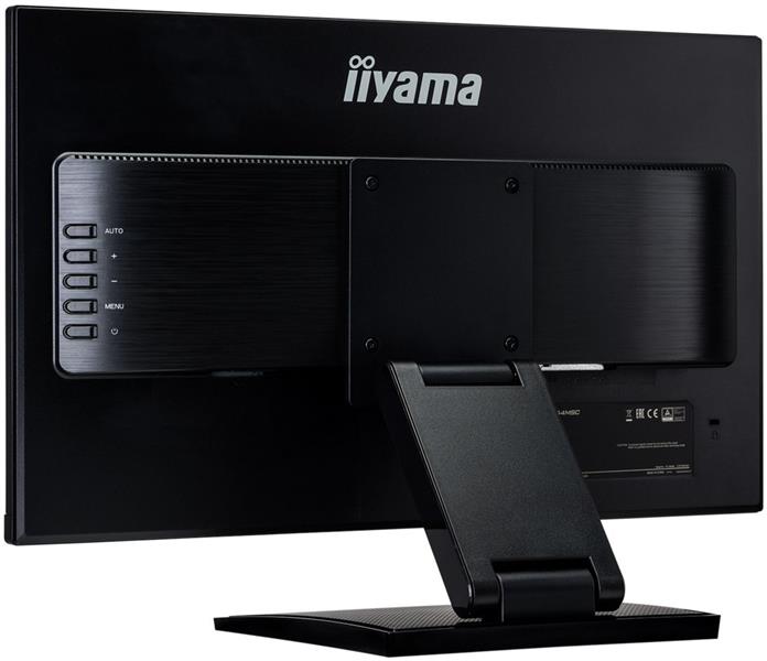 iiyama ProLite T2454MSC-B1AG touch screen-monitor 60,5 cm (23.8"") 1920 x 1080 Pixels Zwart Multi-touch Multi-gebruiker