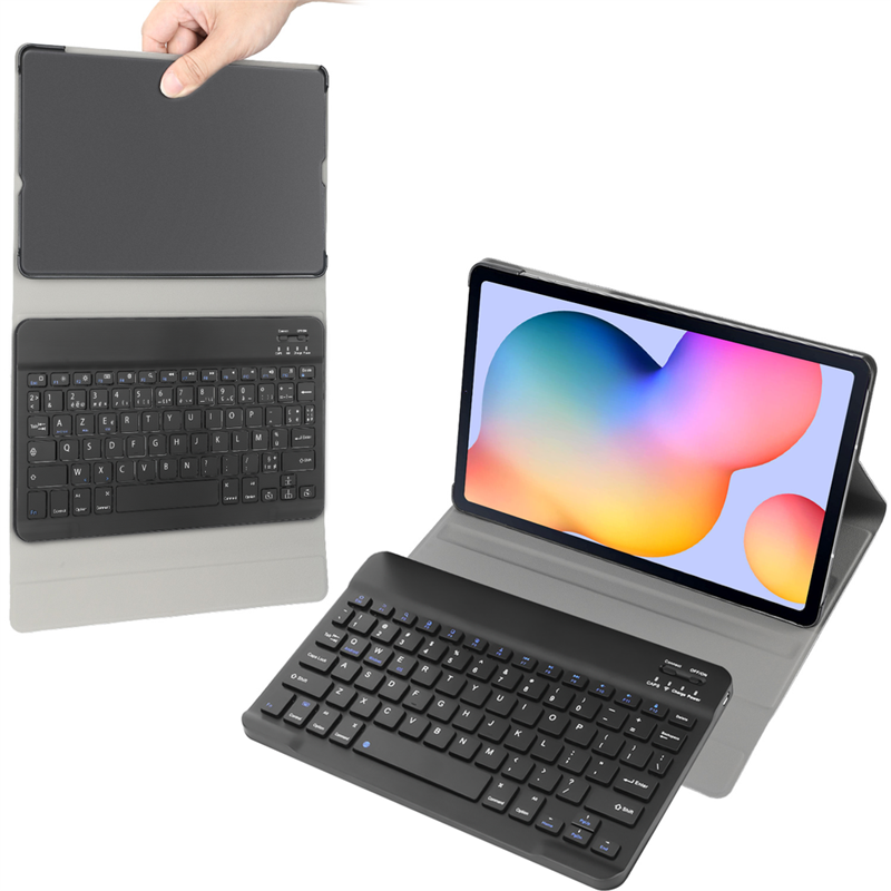 Samsung Galaxy Tab S6 Lite - Premium Bluetooth Keyboard Cover Qwerty