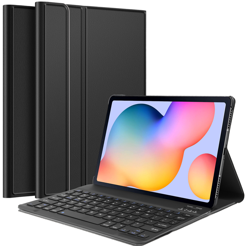 Samsung Galaxy Tab S6 Lite - Premium Bluetooth Keyboard Cover Qwerty