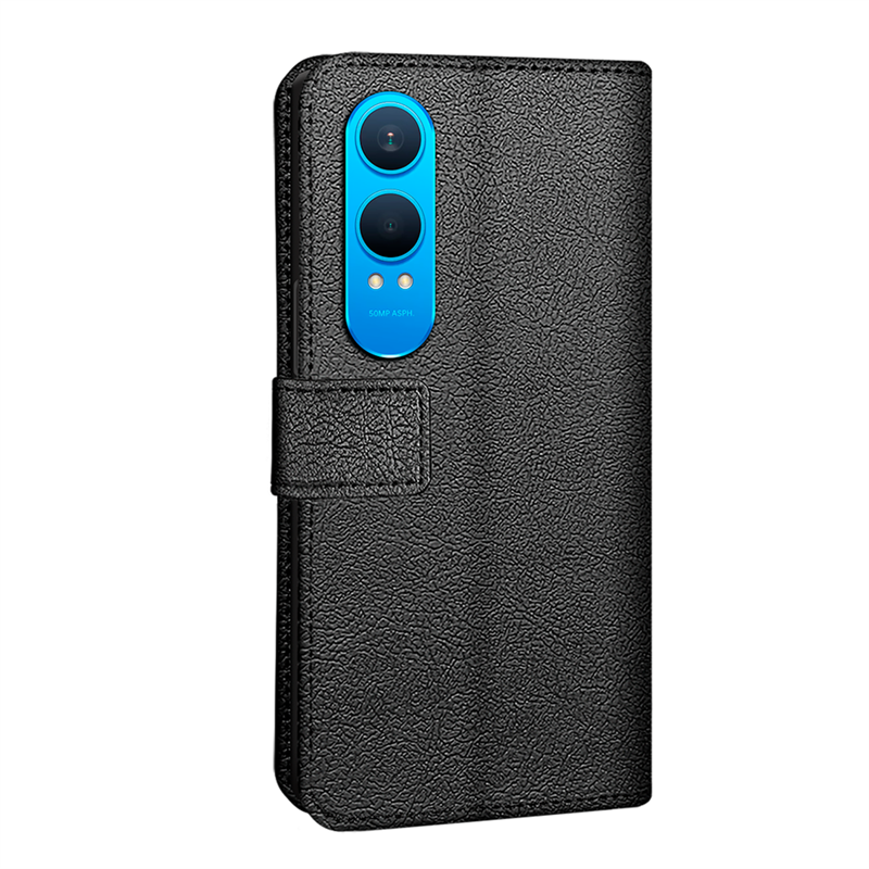 OnePlus Nord CE4 Lite - Classic Wallet Case - Black