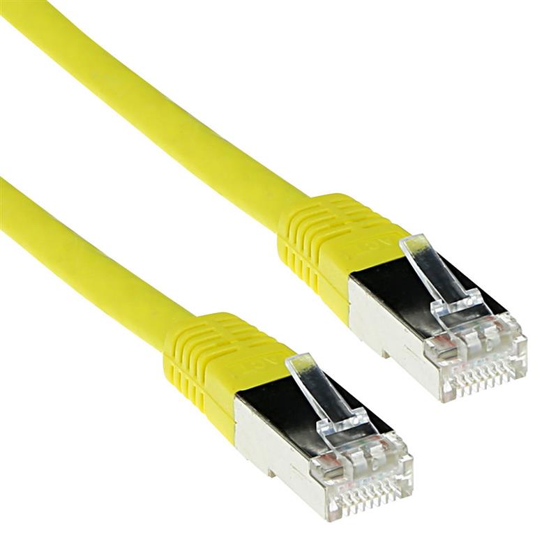 ACT CAT5E FTP LSZH (IB7851) 1.5 netwerkkabel Geel 1,5 m